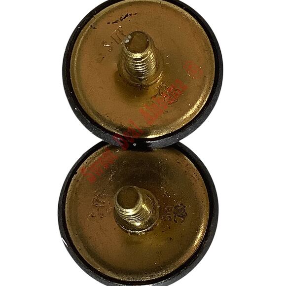 2-PK Waterbury Button Company- USMC Screw Post Buttons for Service Caps, 5/8"D - Picture 3 of 4